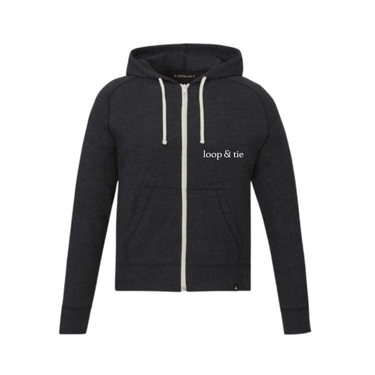 Loop & Tie Essentials Zipper Hoodie